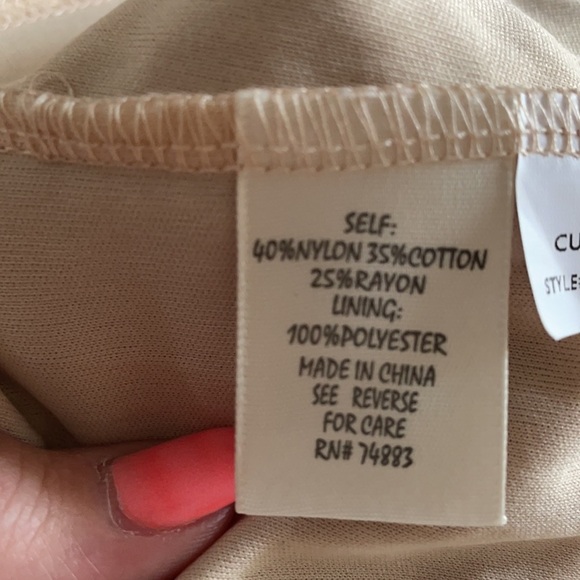 NWOT LACE Women’s TOP, ADIVA. Special occasion. 3/4 sleeves, V Neckline SIZE M - Picture 11 of 12